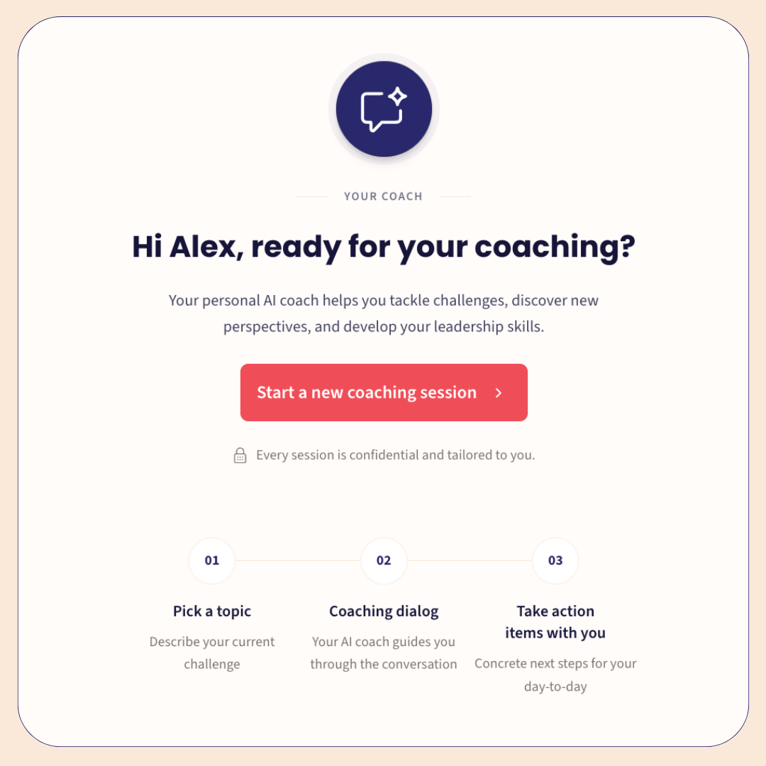 Leaders21 AI-Coach for Leaders
